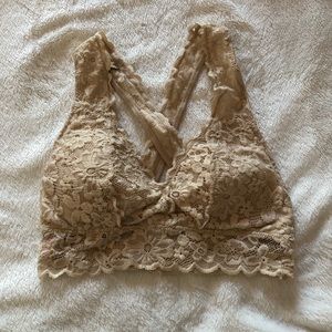 No Boundaries Beige Bralette